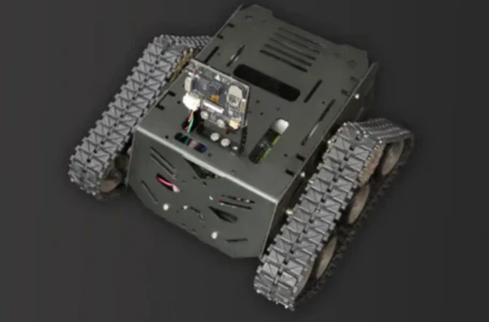 Gravity: HUSKYLENS with Devastator Tank mobile robot platform and Romeo V2