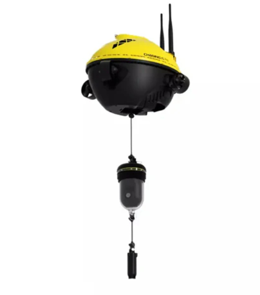 CHASING F1 Pro: 360도 수중 카메라가 장착된 스마트 낚시 드론(iOS/Android용)