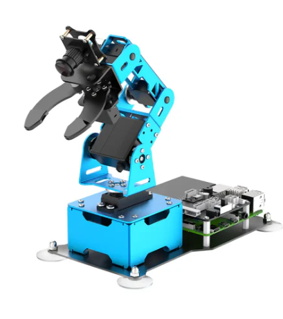 Hiwonder ArmPi mini 4DOF visual robotic arm is driven by Raspberry Pi and supports Python and OpenCV, suitable for beginners (excluding Raspberry Pi 4B)