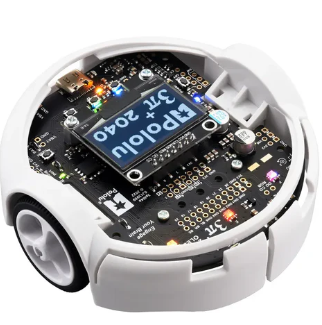 Pololu 3pi+2040 Robot Kit with 75:1 LP Motor (Turtle Edition Kit)