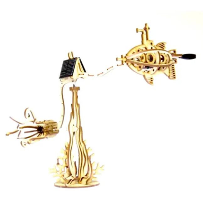 Solarbotics Squid Hunting CarouSol Kit