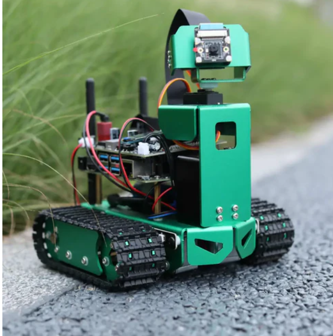 Yahboom Jetbot Standard Edition AI Robot with High Definition Camera, compatible with Jetson Nano 4GB (excluding Jetson Nano development board)