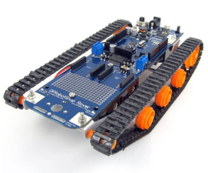 DFRobotShop Rover V2 - Arduino compatible crawler robot (basic kit)